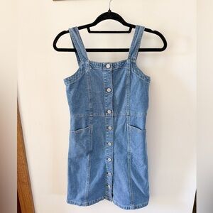 GAP kids sz 12 Jean romper dress girls